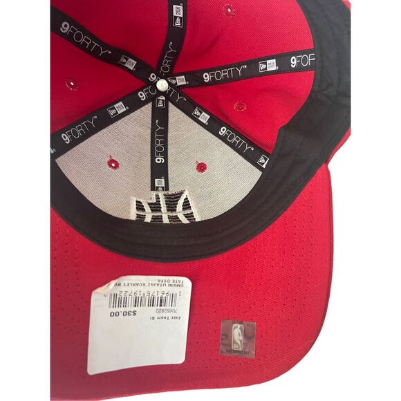 NWOT New Era Men's Utah Jazz Red Edition 9Forty Hook & Loop Adjustable Cap - Picture 8 of 12